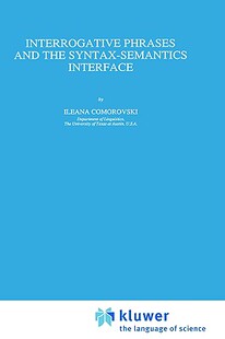 【预售】Interrogative Phrases and the Syntax-Semantics