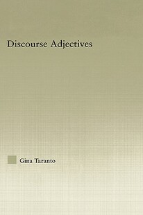 Discourse Adjectives 预售