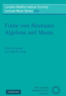 【预售】Finite Von Neumann Algebras and Masas