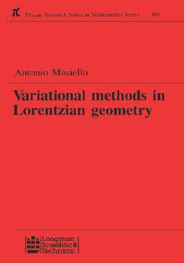 【预售】Variational Methods in Lorentzian Geometry
