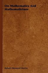 【预售】On Mathematics and Mathematicians