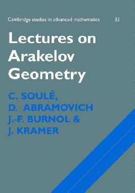 预订 Lectures on Arakelov Geometry
