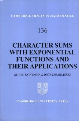 【预售】Character Sums with Exponential Functions and Their