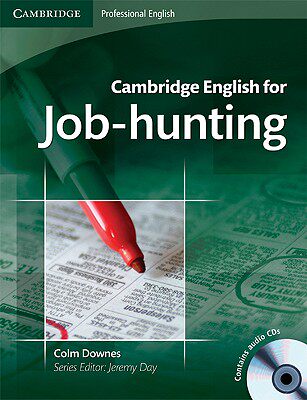 现货 Cambridge English for Job-Hunting With 2 CDs