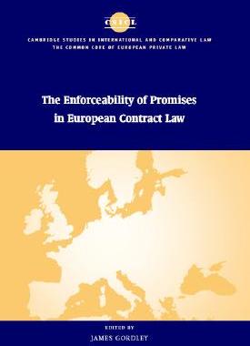 【预售】The Enforceability of Promises in European Contract