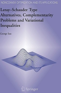 【预售】Leray-Schauder Type Alternatives, Complementarity