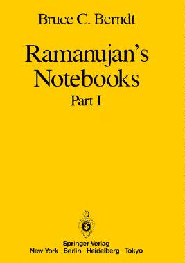 【预售】Ramanujan's Notebooks: Part I