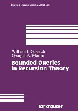 【预售】Bounded Queries in Computability Theory