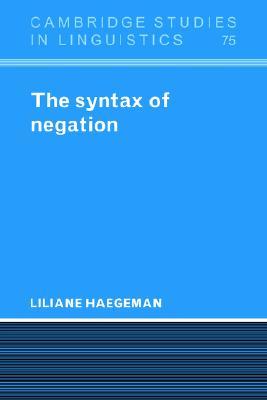 【预售】The Syntax of Negation