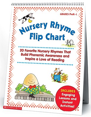 【预售】Nursery Rhyme Flip Chart: 20 Favorite Nursery Rhymes