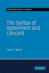 Syntax The Agreement Concord and 预售