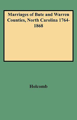 【预售】Marriages of Bute and Warren Counties, North