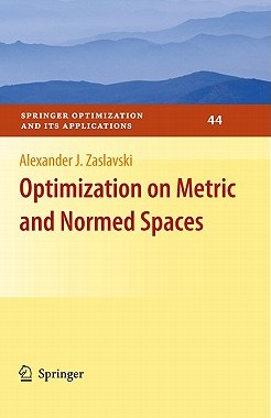 【预售】Optimization on Metric and Normed Spaces