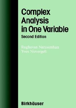 【预售】Complex Analysis in One Variable