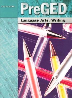 【预售】Steck-Vaughn Pre-GED: Student Edition Language Arts