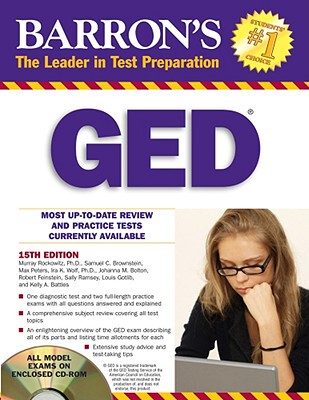 【预售】Barron's GED [With CDROM]
