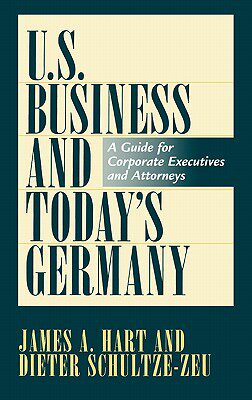 【预售】U.S. Business and Today's Germany: A Guide for