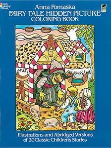 【预售】Fairy Tale Hidden Picture Coloring Book