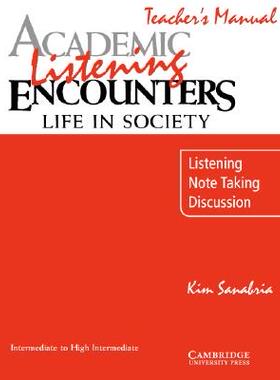 【预售】Academic Listening Encounters: Life in Society