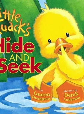 【预售】Little Quack's Hide and Seek