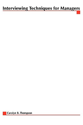 【预售】Interviewing Techniques for Managers