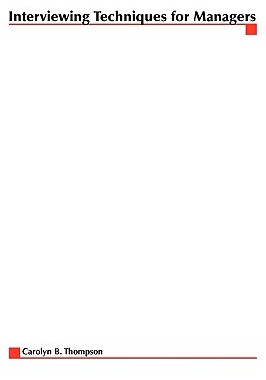 【预售】Interviewing Techniques for Managers