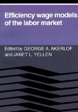 【预售】Efficiency Wage Models of the Labor Market