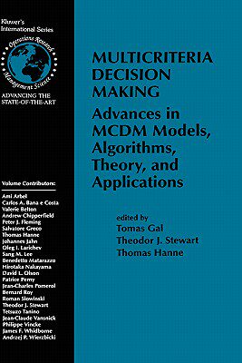 【预售】Multicriteria Decision Making: Advances in MCDM