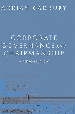 【预售】Corporate Governance and Chairmanship: A Personal