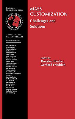 【预售】Mass Customization: Challenges and Solutions