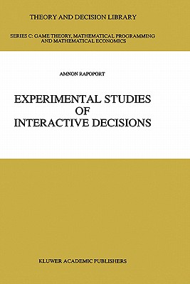 【预售】Experimental Studies of Interactive Decisions