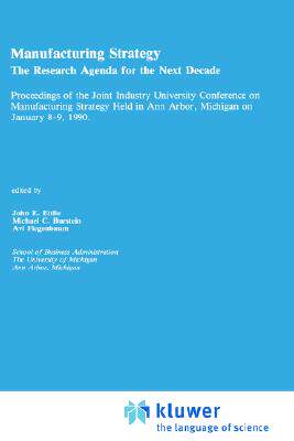 【预售】Manufacturing Strategy: The Research Agenda for the