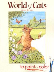 【预售】World of Cats to Paint or Color