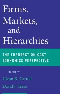 【预售】Firms, Markets and Hierarchies: The Transaction Cost