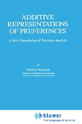 【预售】Additive Representations of Preferences: A New