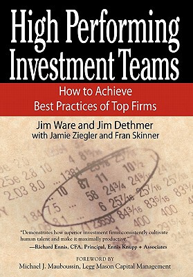 【预售】High Performing Investment Teams:  How To Achieve