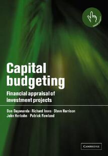 Budgeting Capital Financial Appraisal Investment 预售