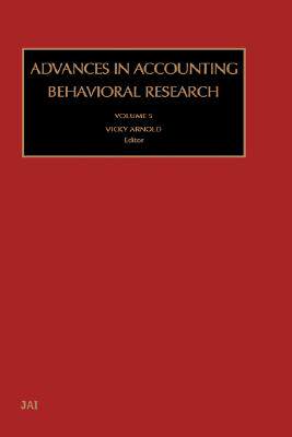 【预售】Advances in Accounting Behavioral Research