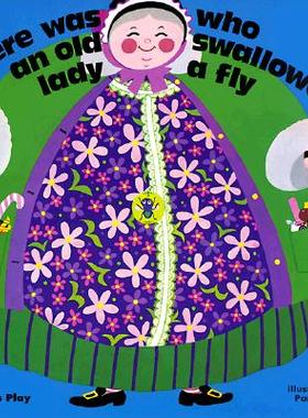 【预售】There Was an Old Lady Who Swallowed a Fly