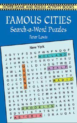 【预售】Famous Cities Search-A-Word Puzzles Famous Cities