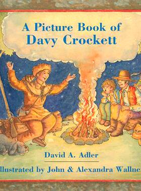 【预售】A Picture Book of Davy Crockett
