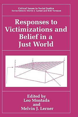 【预售】Responses to Victimization and Belief in a Just