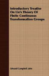 【预售】Introductory Treatise on Lie's Theory of Finite