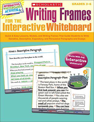 【预订】Writing Frames for the Interactive Whiteboard: Quick