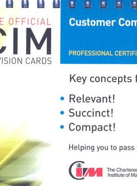 【预订】Customer Communications: Professional Certificate in