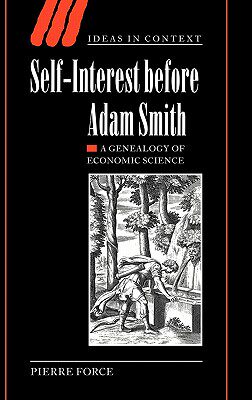 【预售】Self-Interest Before Adam Smith