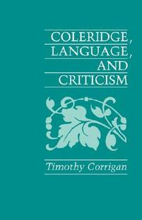 Language Coleridge and 預(yù)售 Criticism