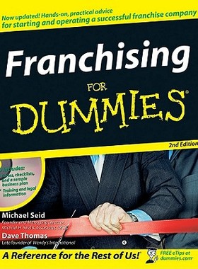 【预订】Franchising For Dummies, 2Nd Edition