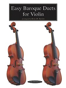 【预售】Easy Baroque Duets for Violin