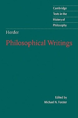 【预售】Herder: Philosophical Writings
